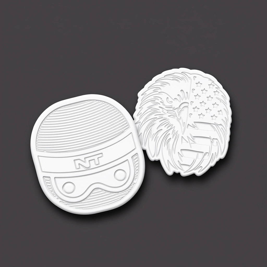 Matte White Flex Patches thumbnail 2