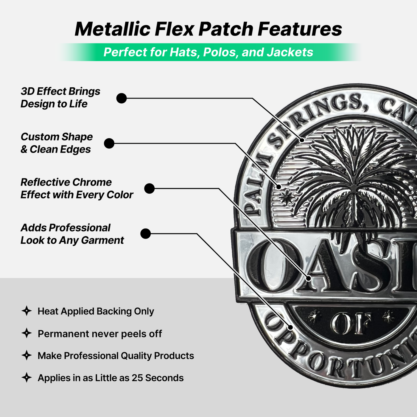 Metallic Flex Patches thumbnail 3
