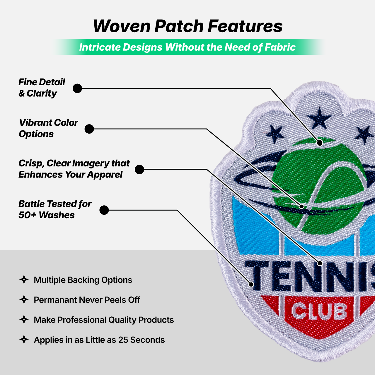 Woven Detail Patches thumbnail 2